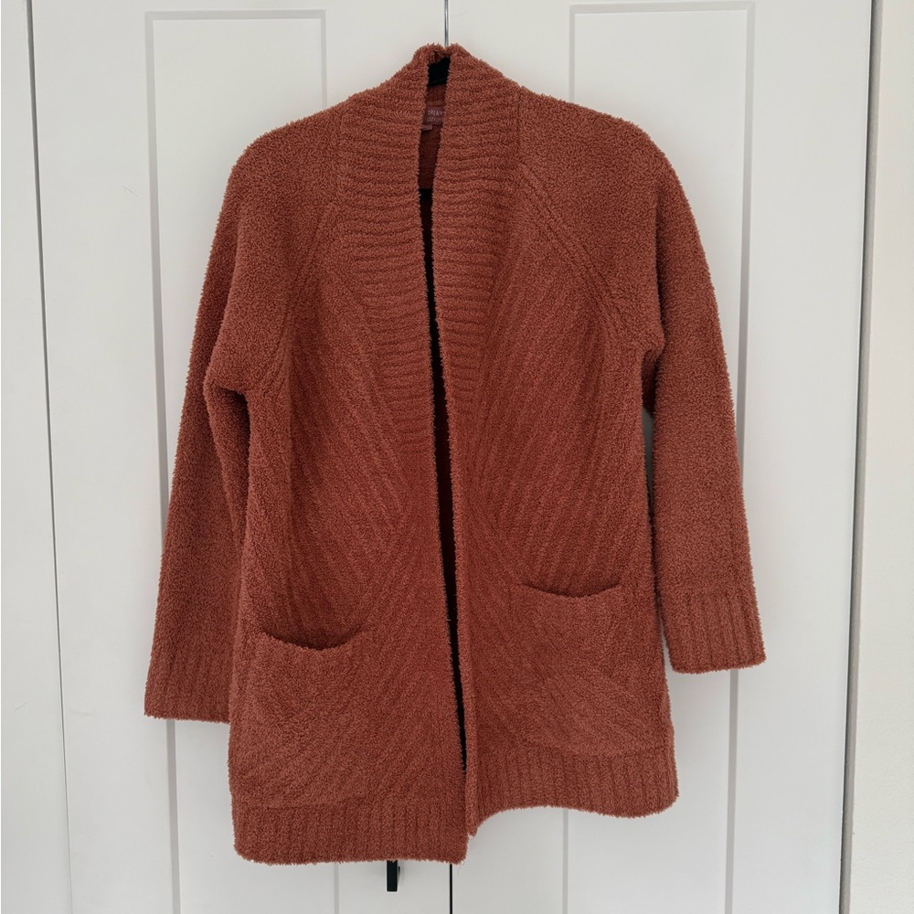 Barefoot Dreams CozyChic Directional Ribbed Cardigan - Picture 1 of 6